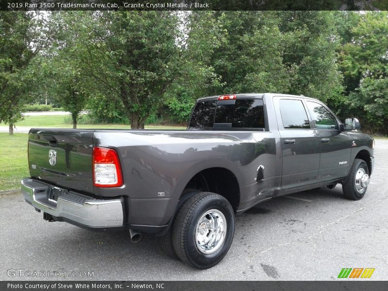 Granite Crystal Metallic / Black 2019 Ram 3500 Tradesman Crew Cab