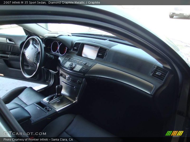 Diamond Graphite Metallic / Graphite 2007 Infiniti M 35 Sport Sedan