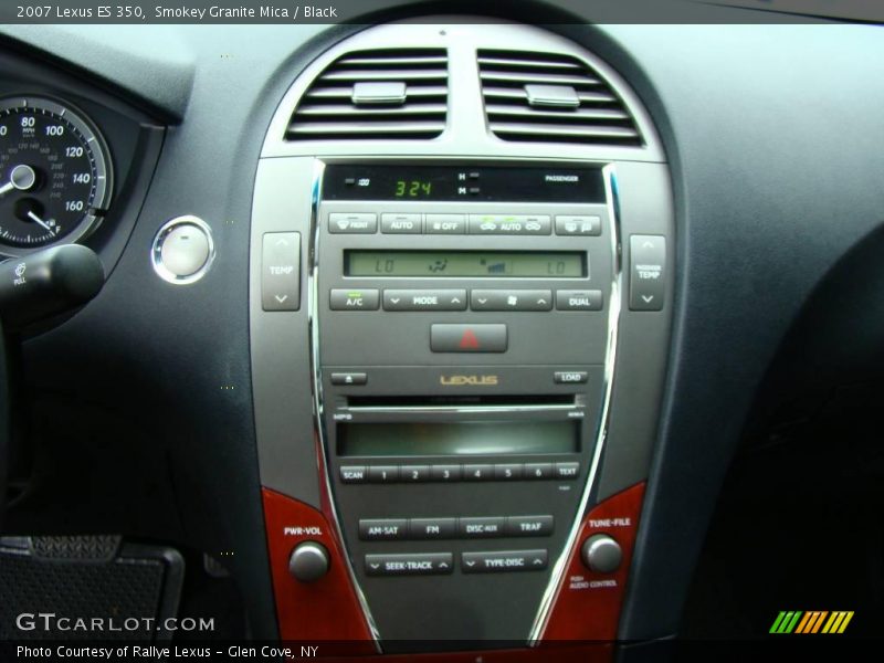 Smokey Granite Mica / Black 2007 Lexus ES 350