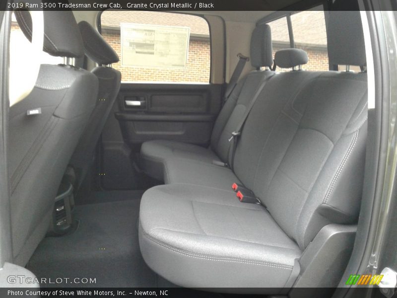 Granite Crystal Metallic / Black 2019 Ram 3500 Tradesman Crew Cab