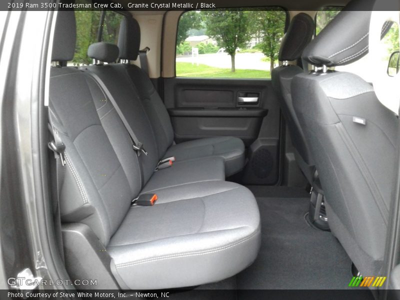 Granite Crystal Metallic / Black 2019 Ram 3500 Tradesman Crew Cab