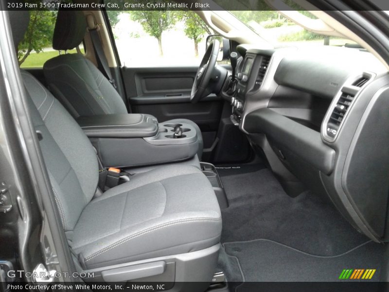 Granite Crystal Metallic / Black 2019 Ram 3500 Tradesman Crew Cab