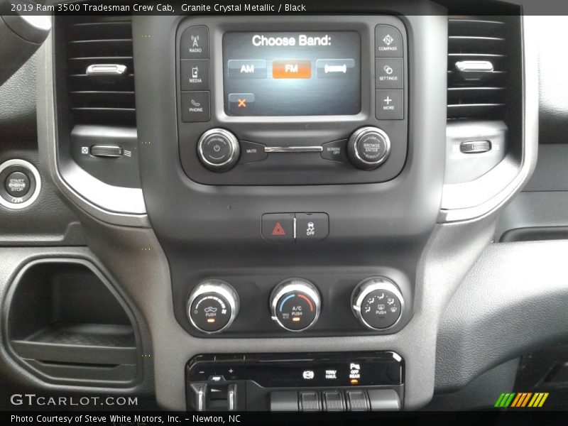 Granite Crystal Metallic / Black 2019 Ram 3500 Tradesman Crew Cab