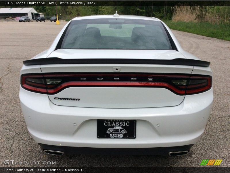 White Knuckle / Black 2019 Dodge Charger SXT AWD