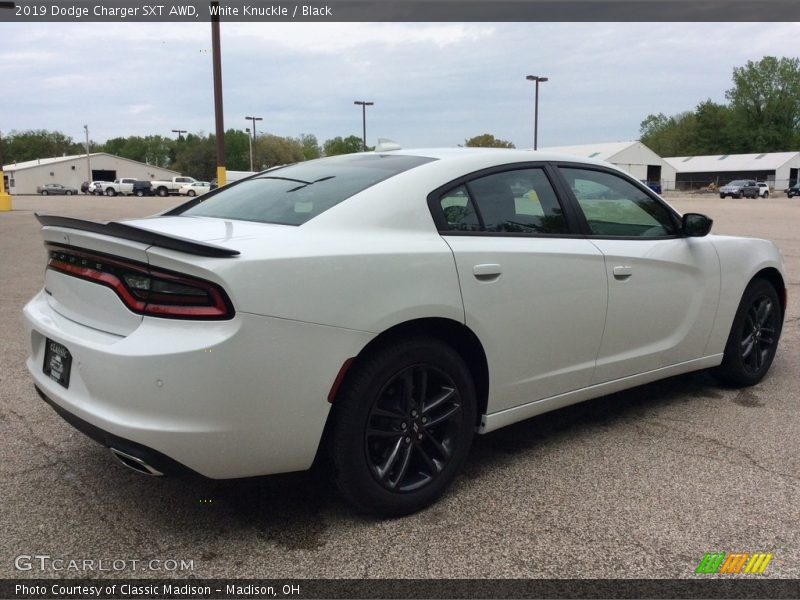 White Knuckle / Black 2019 Dodge Charger SXT AWD