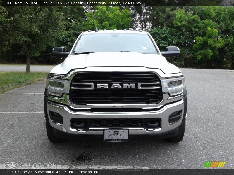 Bright White / Black/Diesel Gray 2019 Ram 5500 SLT Regular Cab 4x4 Chassis