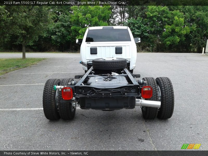 Bright White / Black/Diesel Gray 2019 Ram 5500 SLT Regular Cab 4x4 Chassis