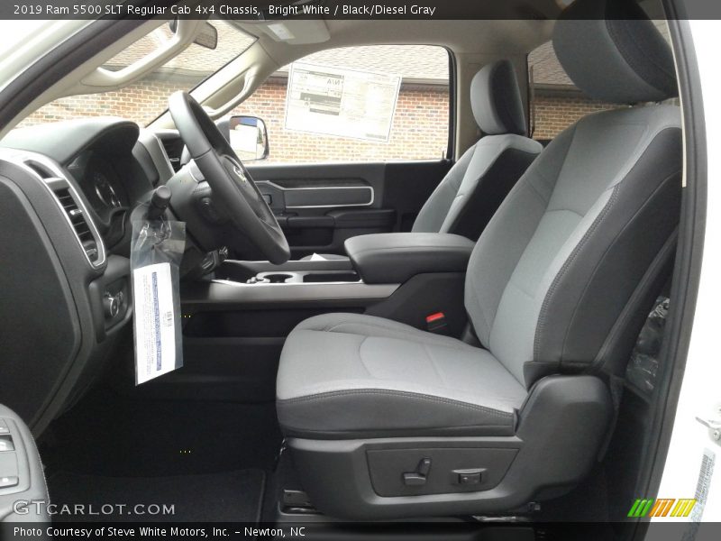 Bright White / Black/Diesel Gray 2019 Ram 5500 SLT Regular Cab 4x4 Chassis