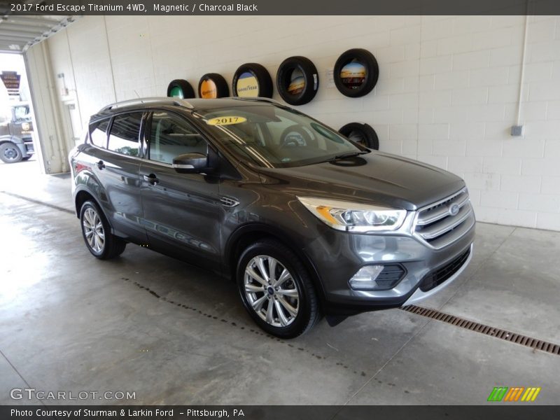 Magnetic / Charcoal Black 2017 Ford Escape Titanium 4WD