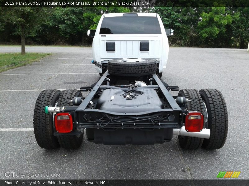 Bright White / Black/Diesel Gray 2019 Ram 5500 SLT Regular Cab 4x4 Chassis