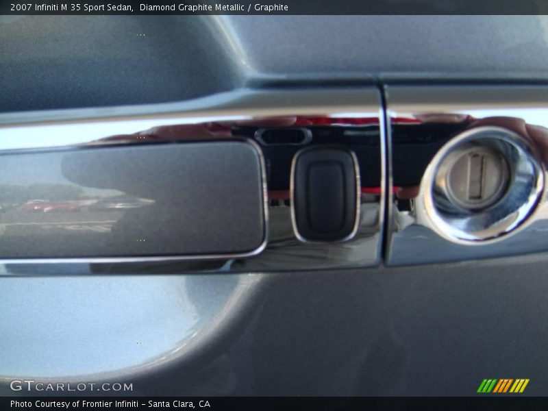 Diamond Graphite Metallic / Graphite 2007 Infiniti M 35 Sport Sedan