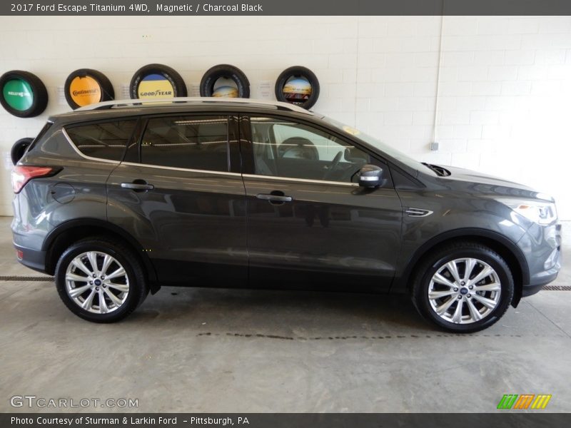 Magnetic / Charcoal Black 2017 Ford Escape Titanium 4WD