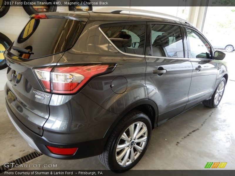 Magnetic / Charcoal Black 2017 Ford Escape Titanium 4WD