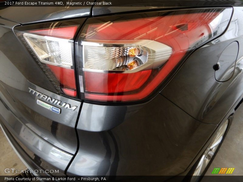 Magnetic / Charcoal Black 2017 Ford Escape Titanium 4WD