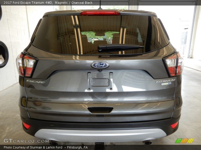 Magnetic / Charcoal Black 2017 Ford Escape Titanium 4WD