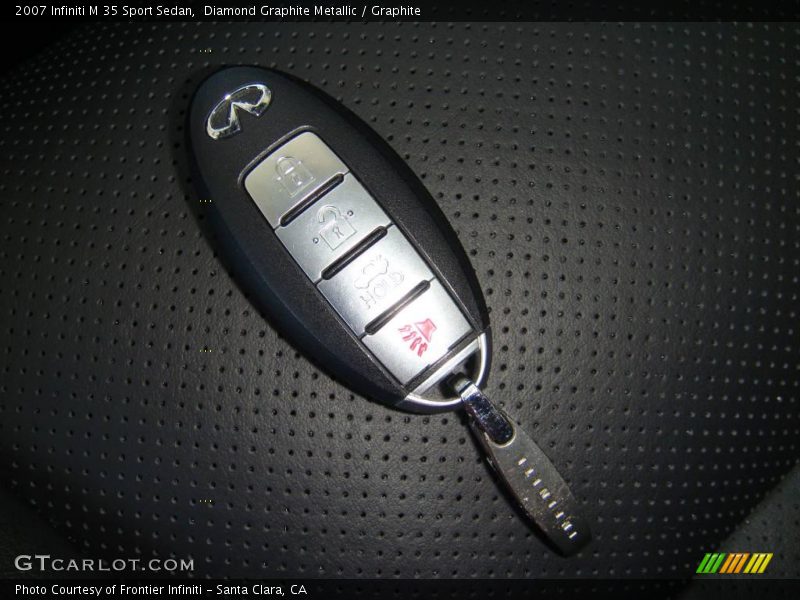 Diamond Graphite Metallic / Graphite 2007 Infiniti M 35 Sport Sedan
