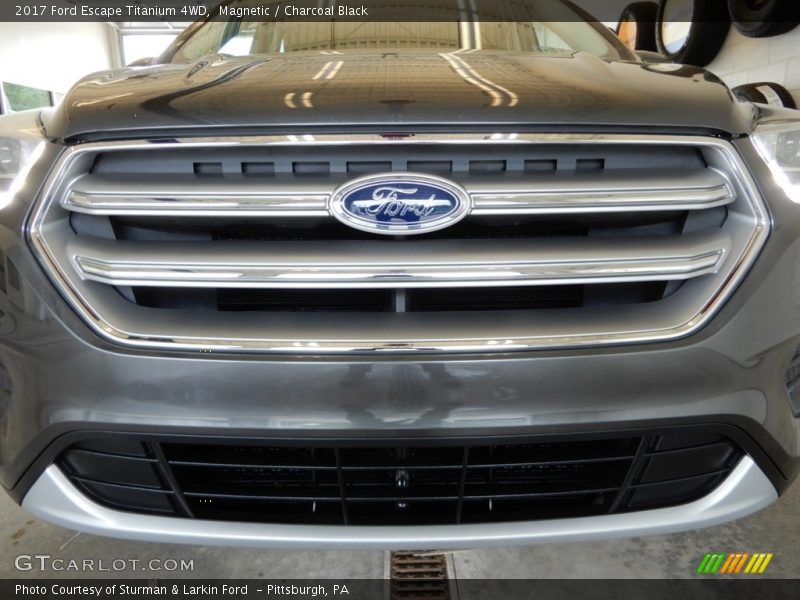 Magnetic / Charcoal Black 2017 Ford Escape Titanium 4WD