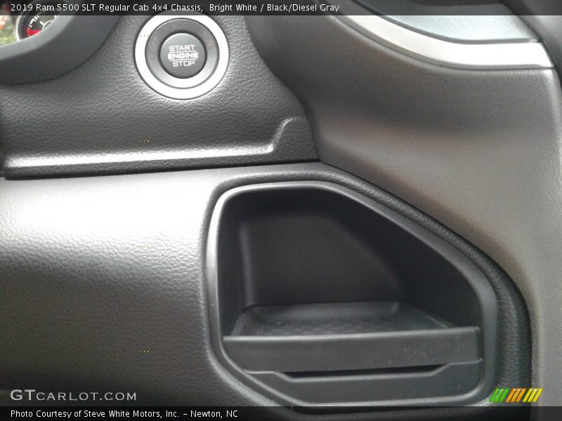 Bright White / Black/Diesel Gray 2019 Ram 5500 SLT Regular Cab 4x4 Chassis