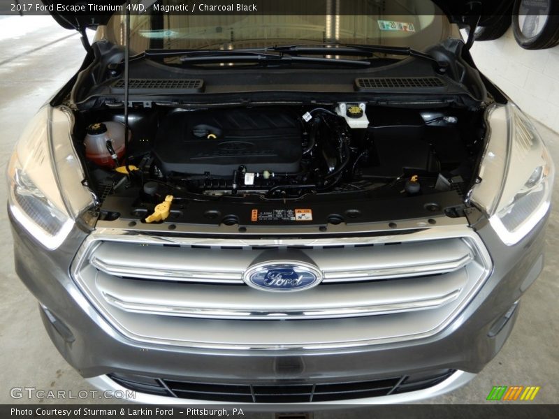 Magnetic / Charcoal Black 2017 Ford Escape Titanium 4WD