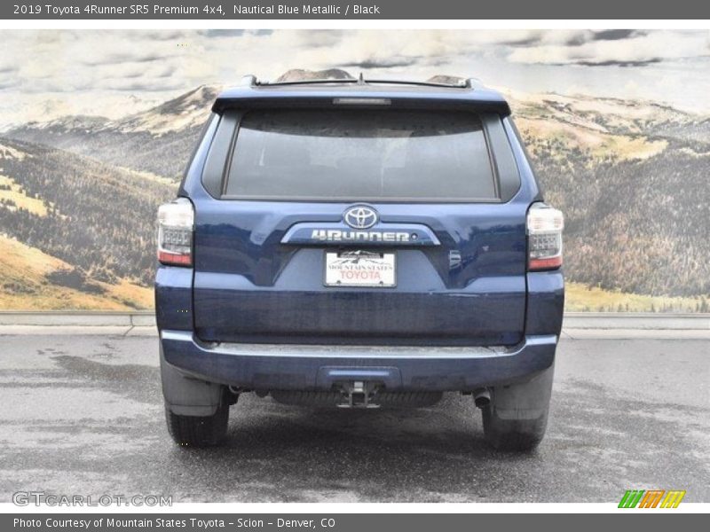 Nautical Blue Metallic / Black 2019 Toyota 4Runner SR5 Premium 4x4