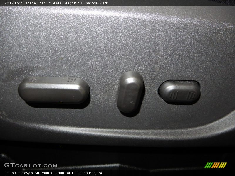 Magnetic / Charcoal Black 2017 Ford Escape Titanium 4WD