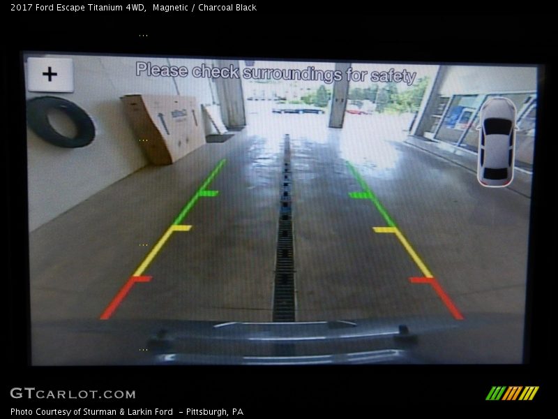 Magnetic / Charcoal Black 2017 Ford Escape Titanium 4WD