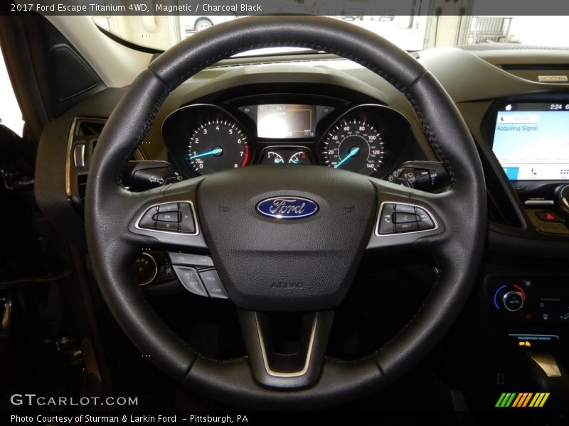 Magnetic / Charcoal Black 2017 Ford Escape Titanium 4WD