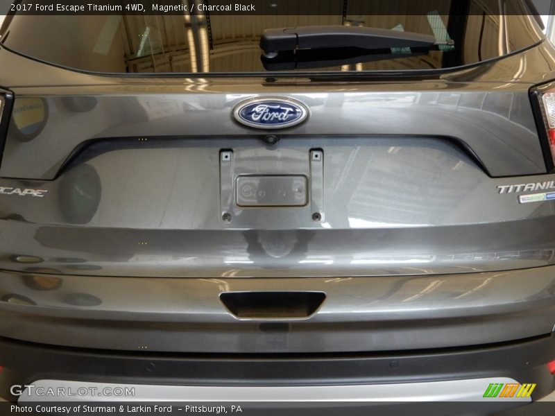 Magnetic / Charcoal Black 2017 Ford Escape Titanium 4WD