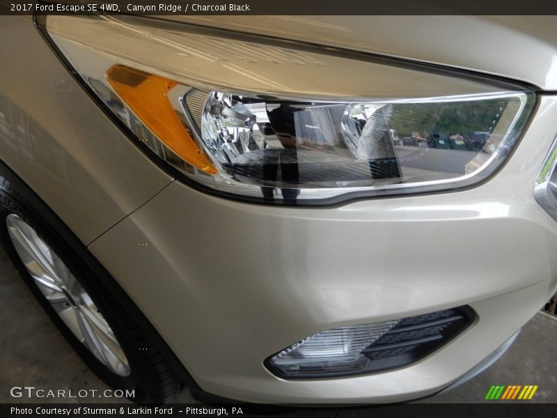 Canyon Ridge / Charcoal Black 2017 Ford Escape SE 4WD