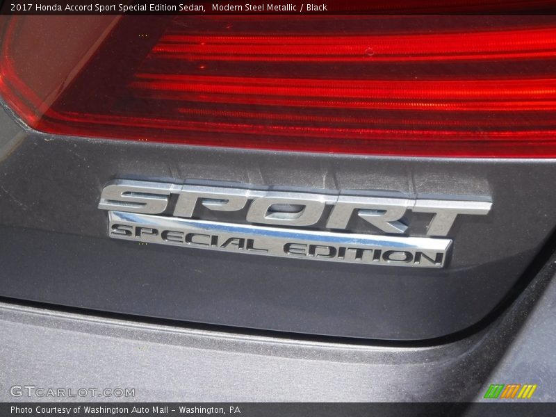 Modern Steel Metallic / Black 2017 Honda Accord Sport Special Edition Sedan