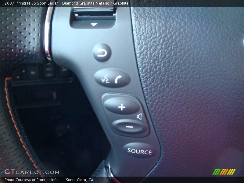 Diamond Graphite Metallic / Graphite 2007 Infiniti M 35 Sport Sedan