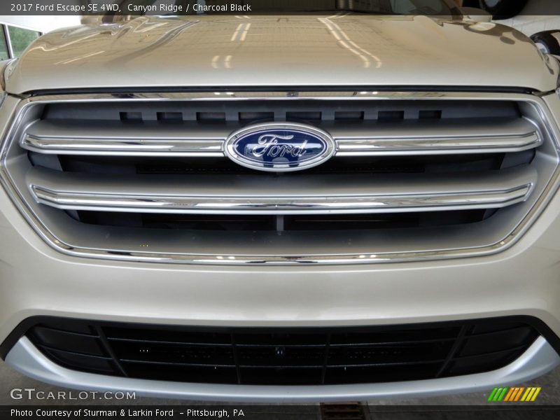 Canyon Ridge / Charcoal Black 2017 Ford Escape SE 4WD