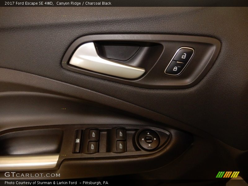 Canyon Ridge / Charcoal Black 2017 Ford Escape SE 4WD