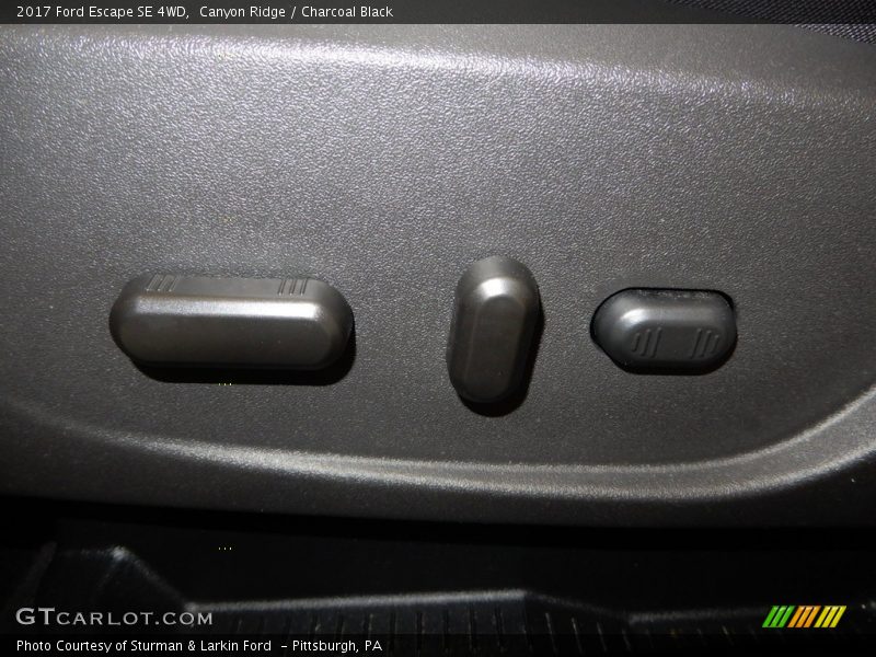 Canyon Ridge / Charcoal Black 2017 Ford Escape SE 4WD