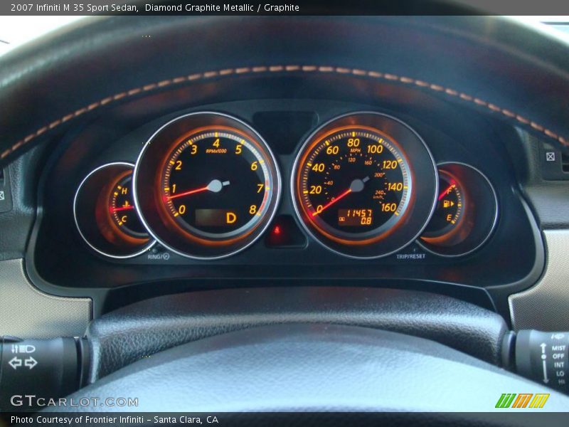 Diamond Graphite Metallic / Graphite 2007 Infiniti M 35 Sport Sedan