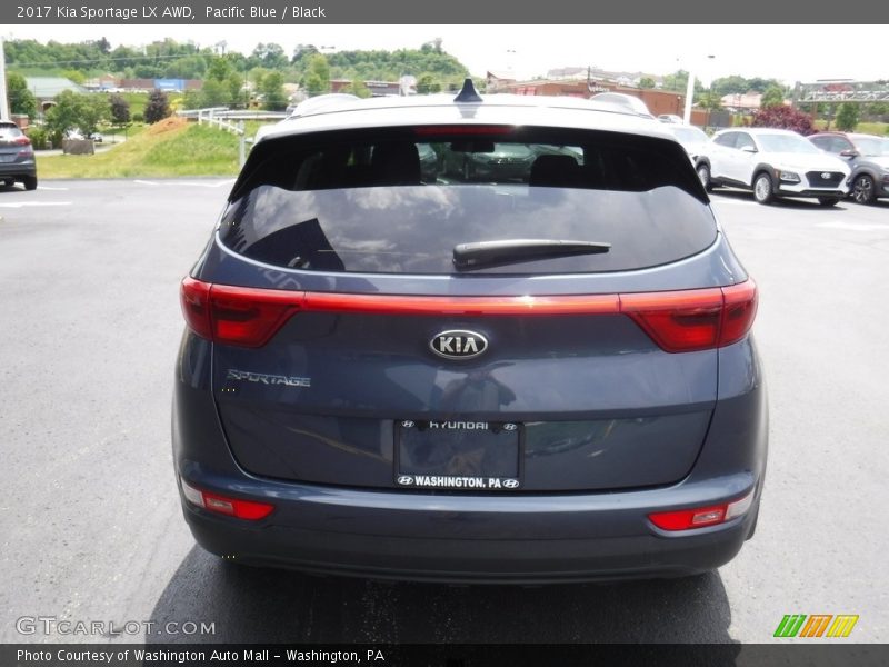 Pacific Blue / Black 2017 Kia Sportage LX AWD