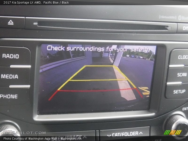 Pacific Blue / Black 2017 Kia Sportage LX AWD