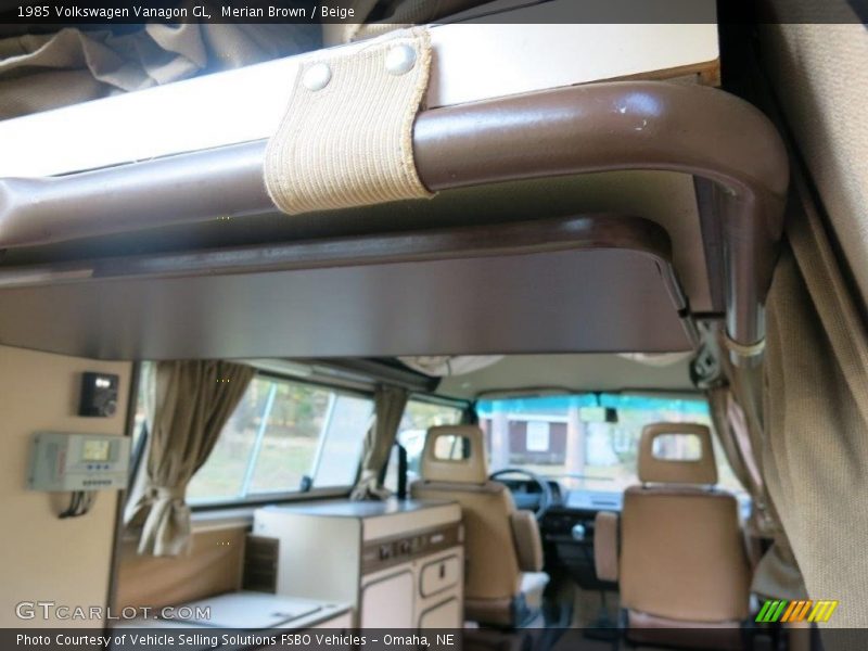 Merian Brown / Beige 1985 Volkswagen Vanagon GL