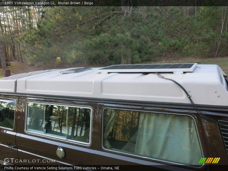 Merian Brown / Beige 1985 Volkswagen Vanagon GL