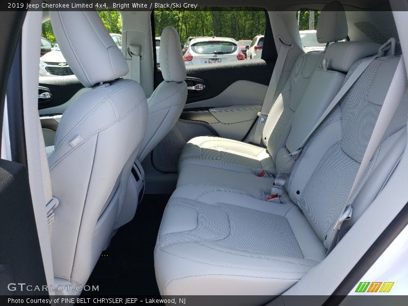 Bright White / Black/Ski Grey 2019 Jeep Cherokee Limited 4x4