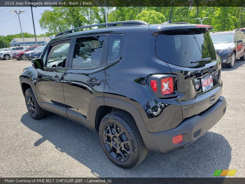Black / Black 2019 Jeep Renegade Altitude 4x4