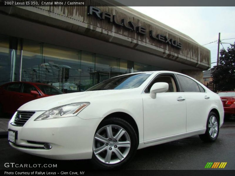 Crystal White / Cashmere 2007 Lexus ES 350