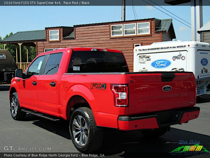 Race Red / Black 2019 Ford F150 STX SuperCrew 4x4