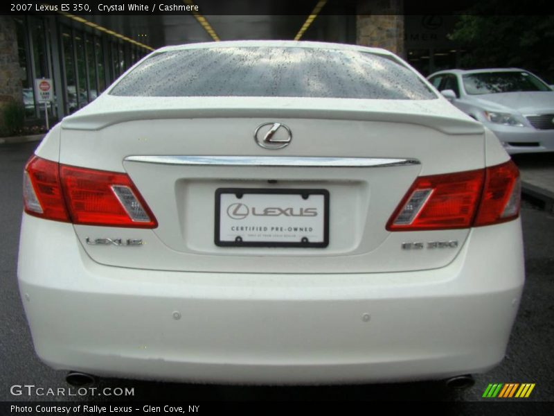 Crystal White / Cashmere 2007 Lexus ES 350