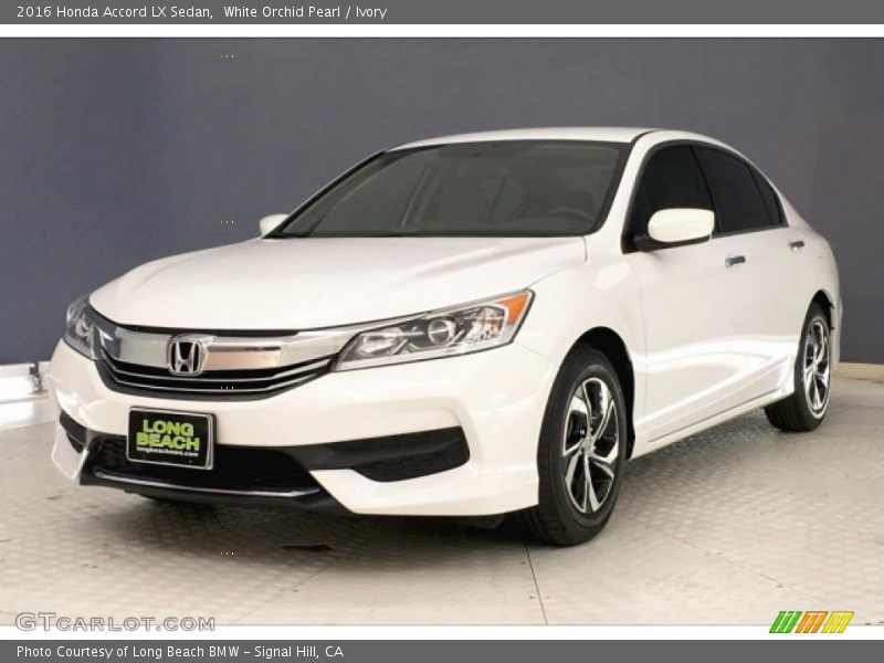 White Orchid Pearl / Ivory 2016 Honda Accord LX Sedan