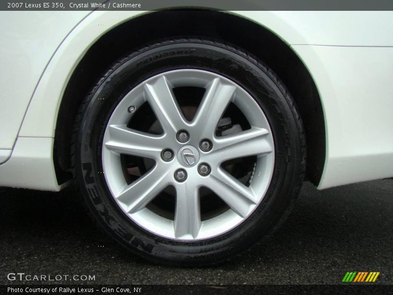 Crystal White / Cashmere 2007 Lexus ES 350