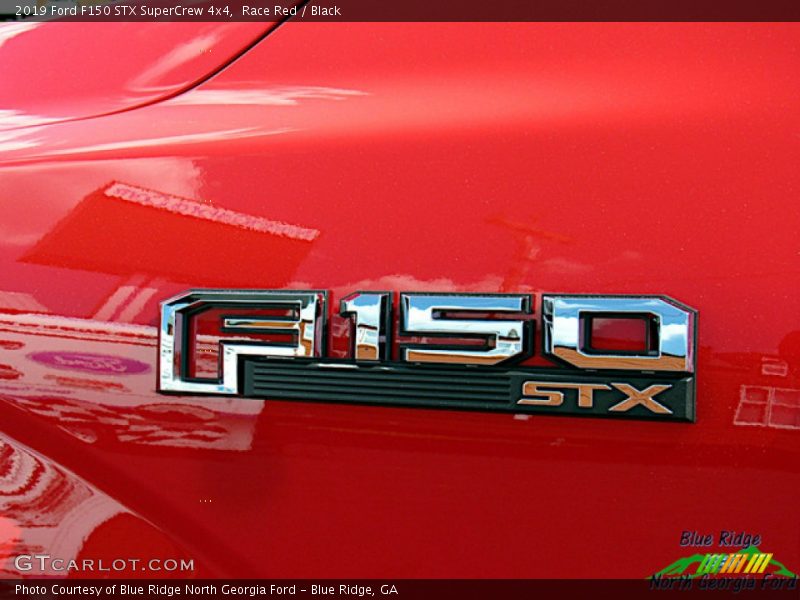 Race Red / Black 2019 Ford F150 STX SuperCrew 4x4