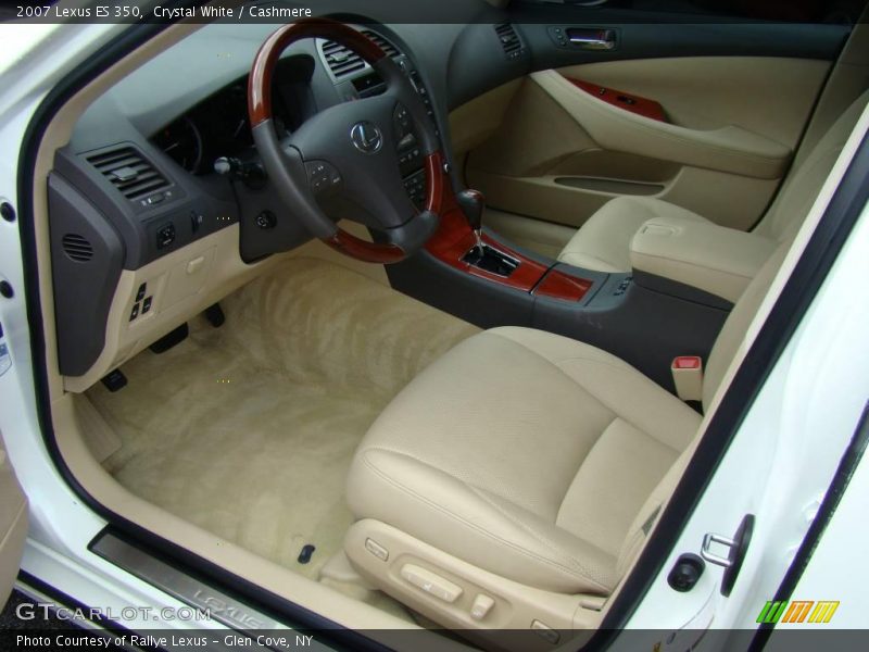 Crystal White / Cashmere 2007 Lexus ES 350