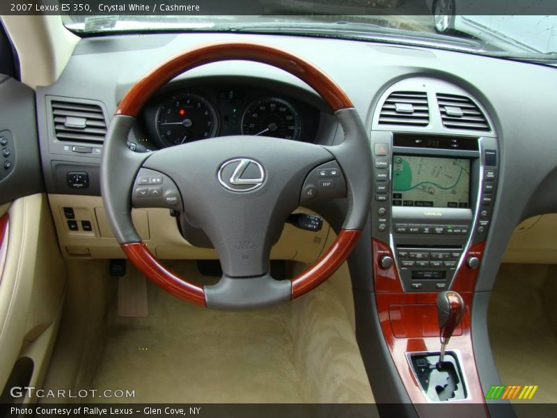 Crystal White / Cashmere 2007 Lexus ES 350