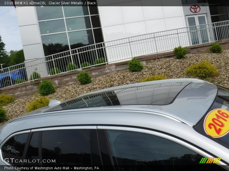 Glacier Silver Metallic / Black 2016 BMW X1 xDrive28i